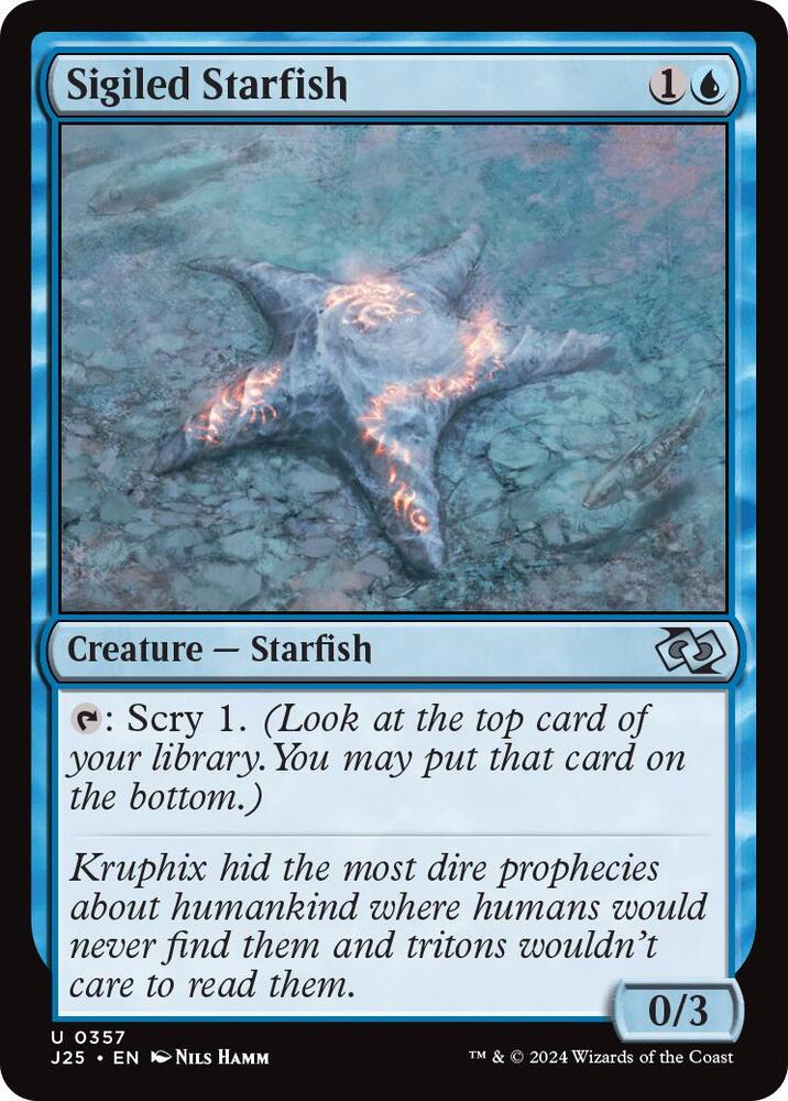 Sigiled Starfish [Foundations Jumpstart] 357