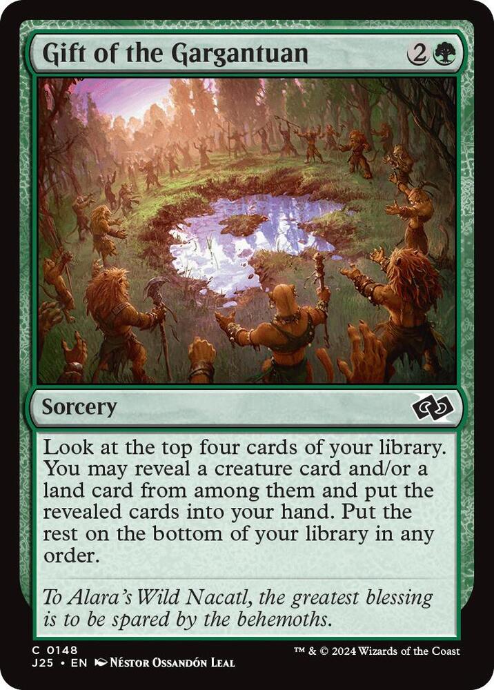 Gift of the Gargantuan [Foundations Jumpstart] 148