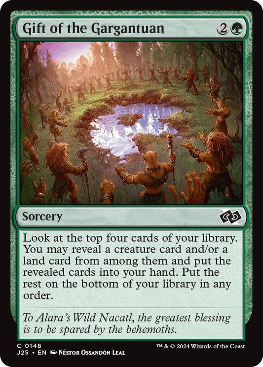 Gift of the Gargantuan [Foundations Jumpstart] 148