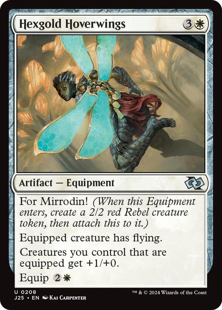 Hexgold Hoverwings [Foundations Jumpstart] 208
