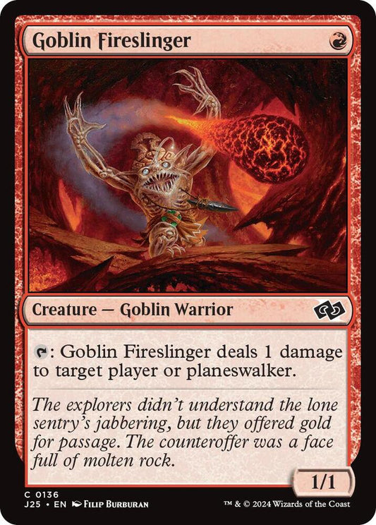 Goblin Fireslinger [Foundations Jumpstart] 136