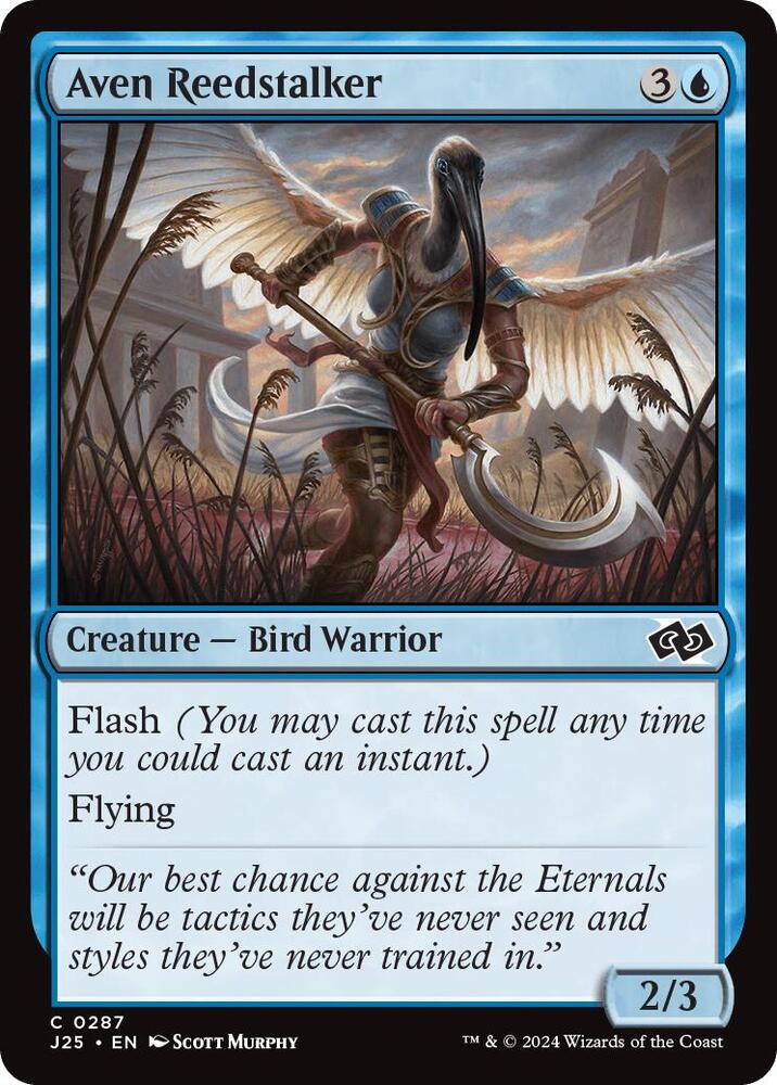 Aven Reedstalker [Foundations Jumpstart] 287