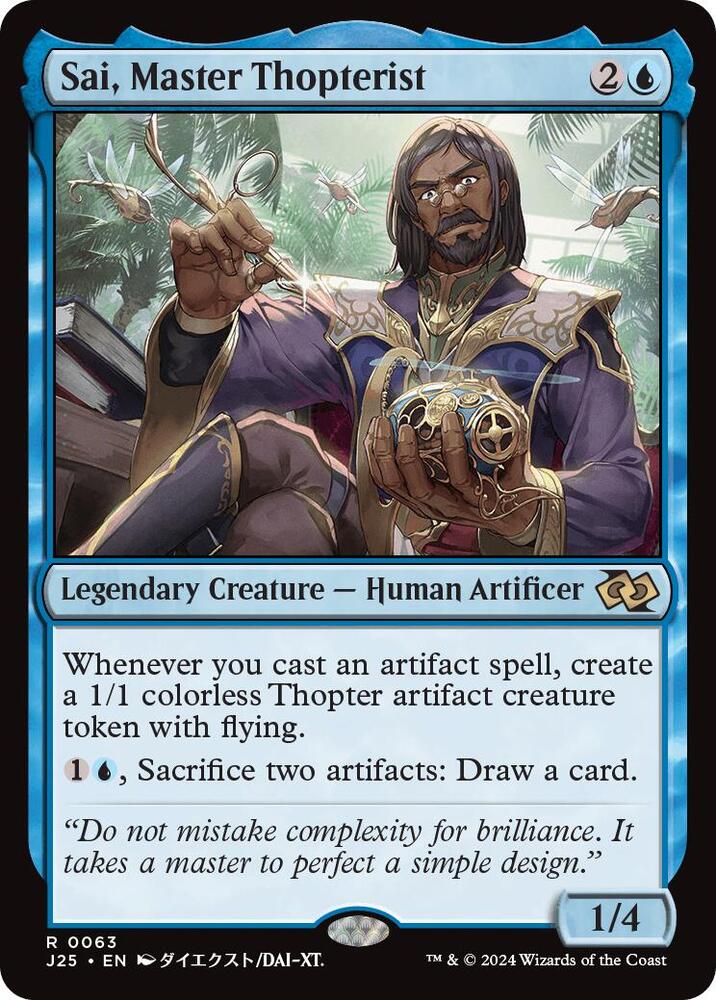 Sai, Master Thopterist (Anime) [Foundations Jumpstart] 63
