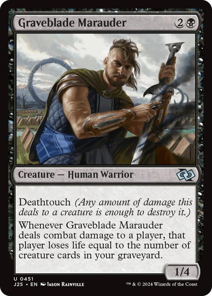 Graveblade Marauder [Foundations Jumpstart] 451