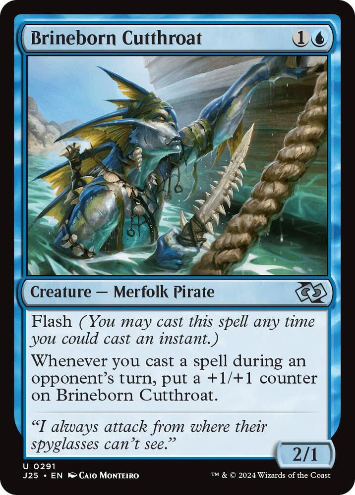 Brineborn Cutthroat [Foundations Jumpstart] 291