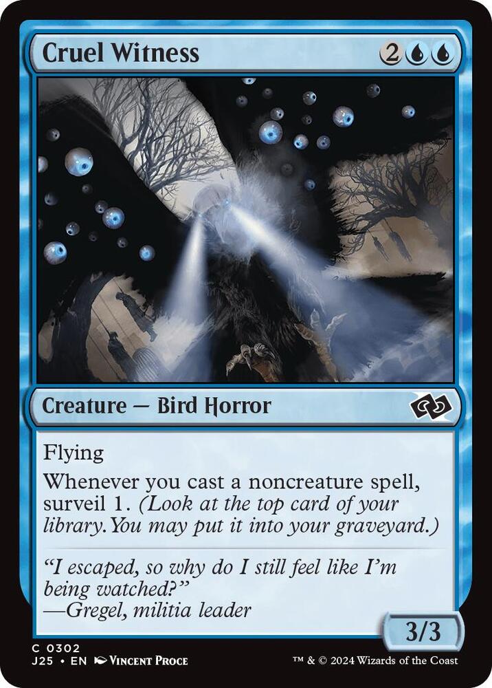 Cruel Witness [Foundations Jumpstart] 302