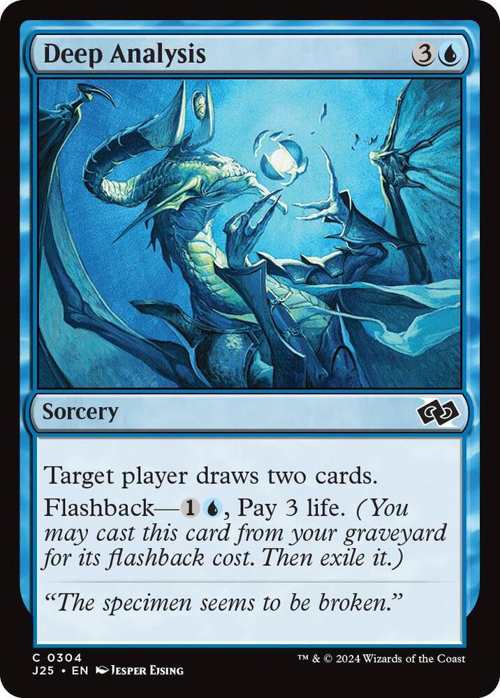 Deep Analysis [Foundations Jumpstart] 304