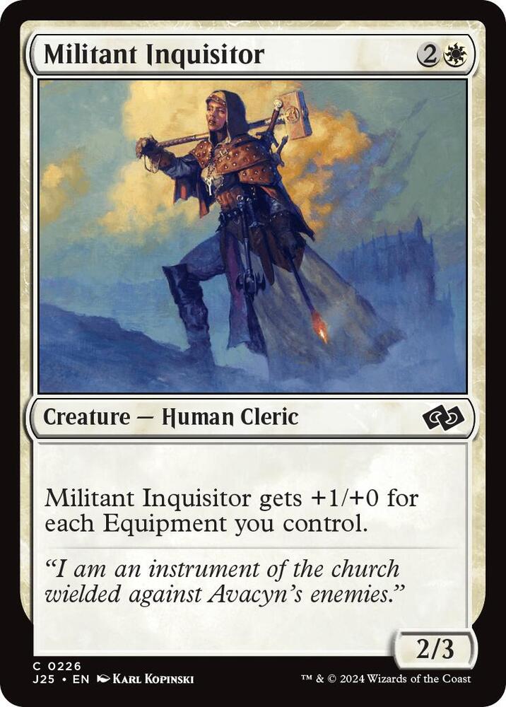 Militant Inquisitor [Foundations Jumpstart] 226