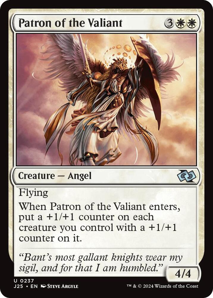 Patron of the Valiant [Foundations Jumpstart] 237