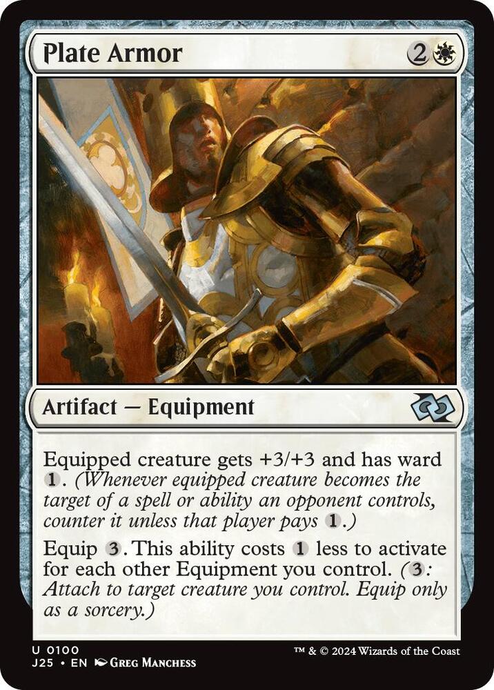 Plate Armor [Foundations Jumpstart] 100