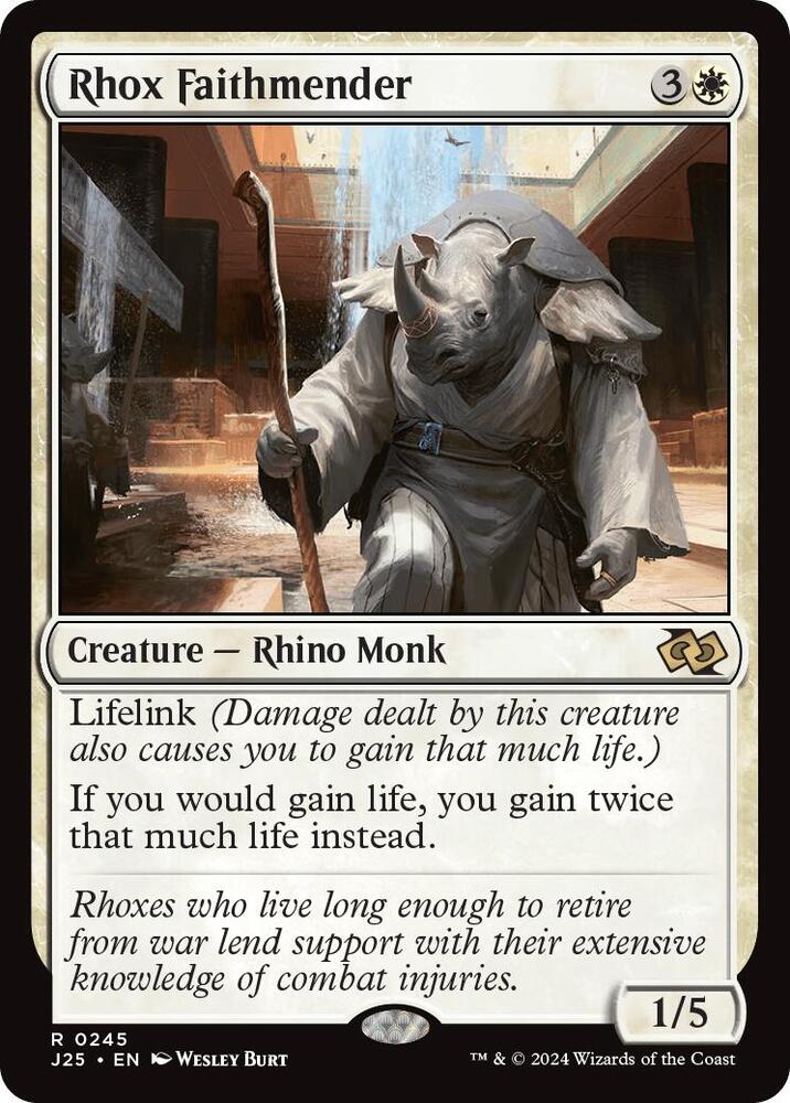 Rhox Faithmender [Foundations Jumpstart] 245