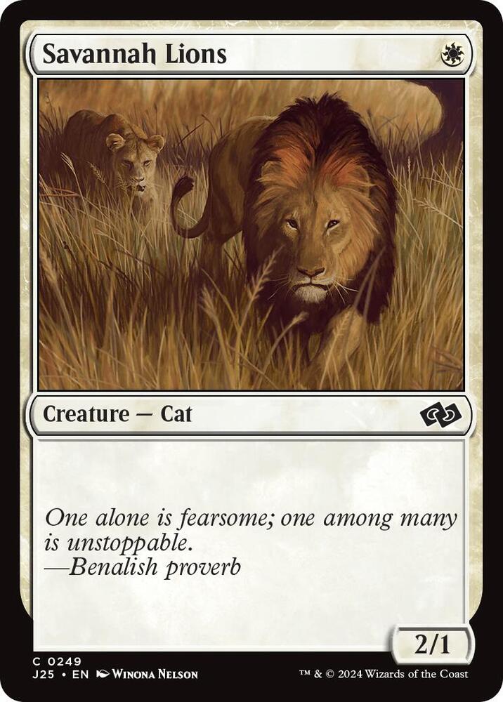 Savannah Lions [Foundations Jumpstart] 249