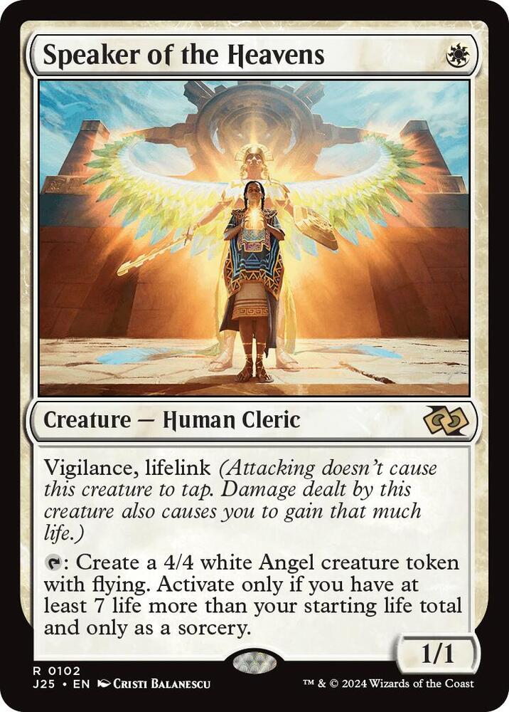 Speaker of the Heavens [Foundations Jumpstart] 102