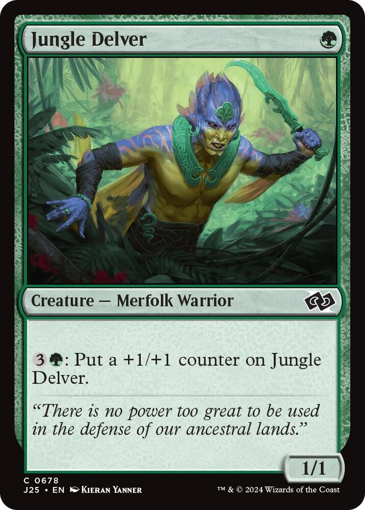 Jungle Delver [Foundations Jumpstart] 678