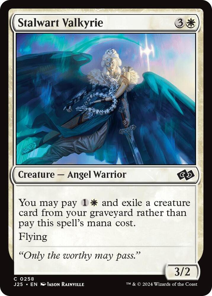 Stalwart Valkyrie [Foundations Jumpstart] 258
