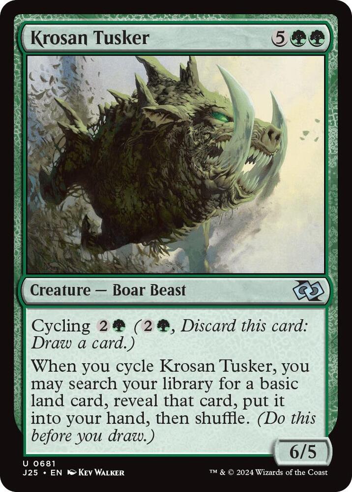 Krosan Tusker [Foundations Jumpstart] 681