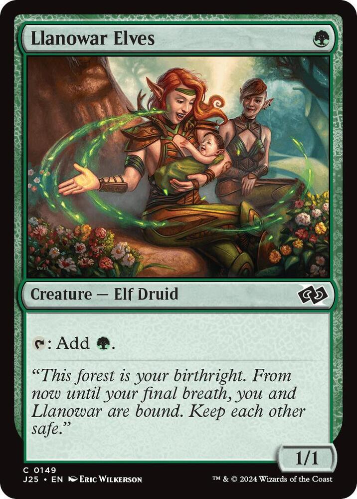 Llanowar Elves [Foundations Jumpstart] 149