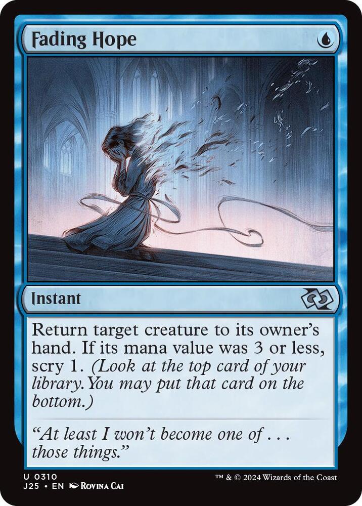 Fading Hope [Foundations Jumpstart] 310