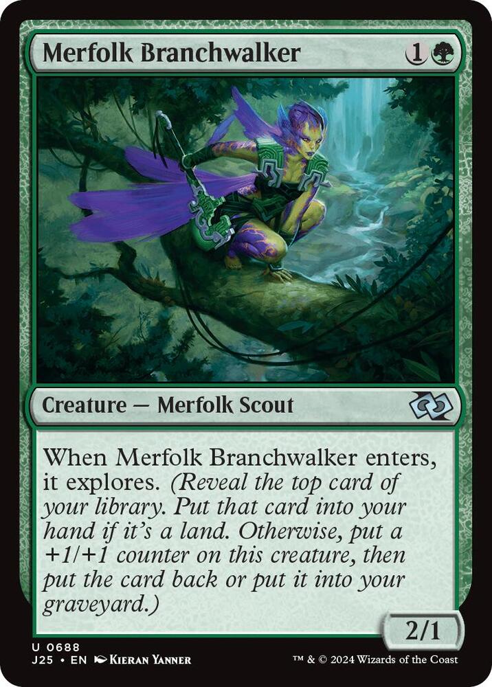 Merfolk Branchwalker [Foundations Jumpstart] 688