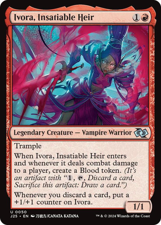 Ivora, Insatiable Heir (Anime) [Foundations Jumpstart] 50
