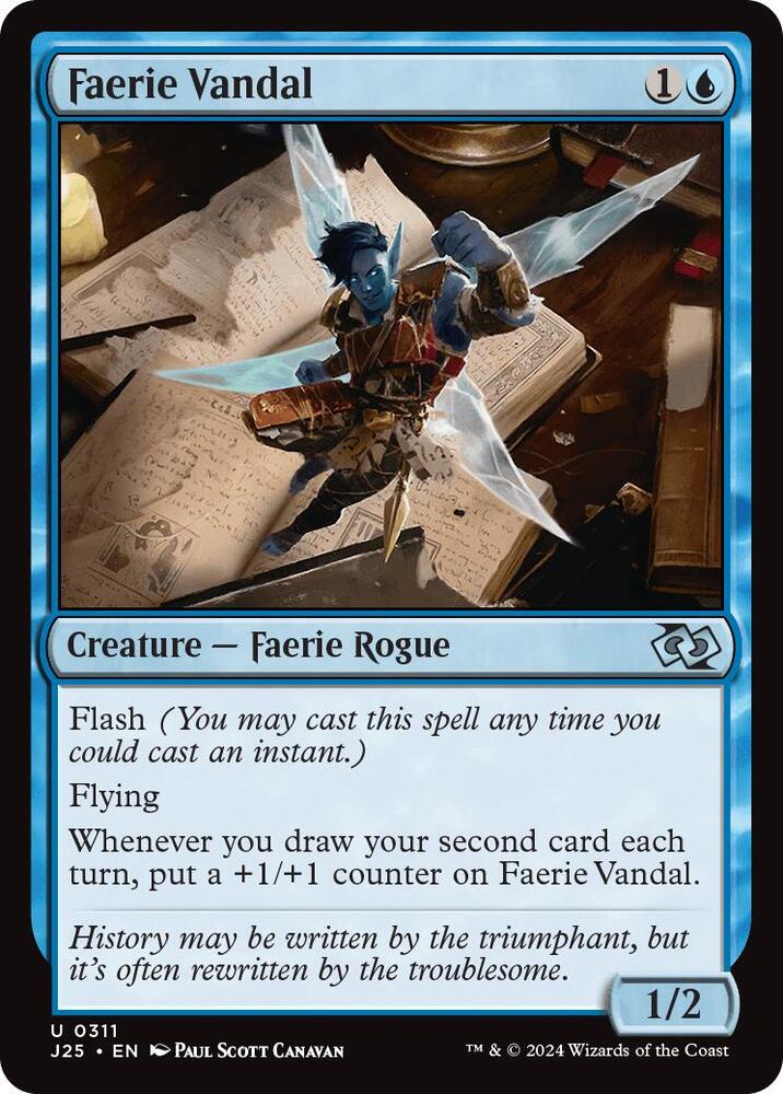 Faerie Vandal [Foundations Jumpstart] 311