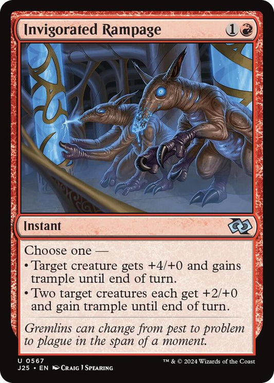 Invigorated Rampage [Foundations Jumpstart] 567