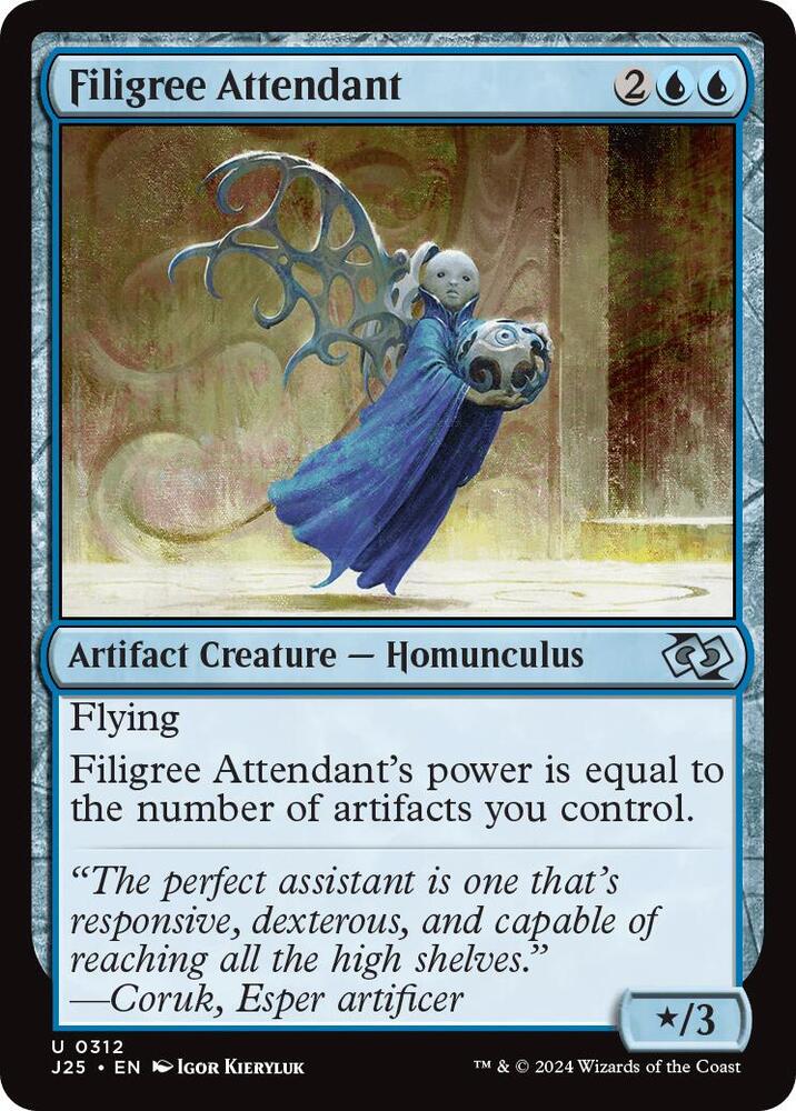 Filigree Attendant [Foundations Jumpstart] 312