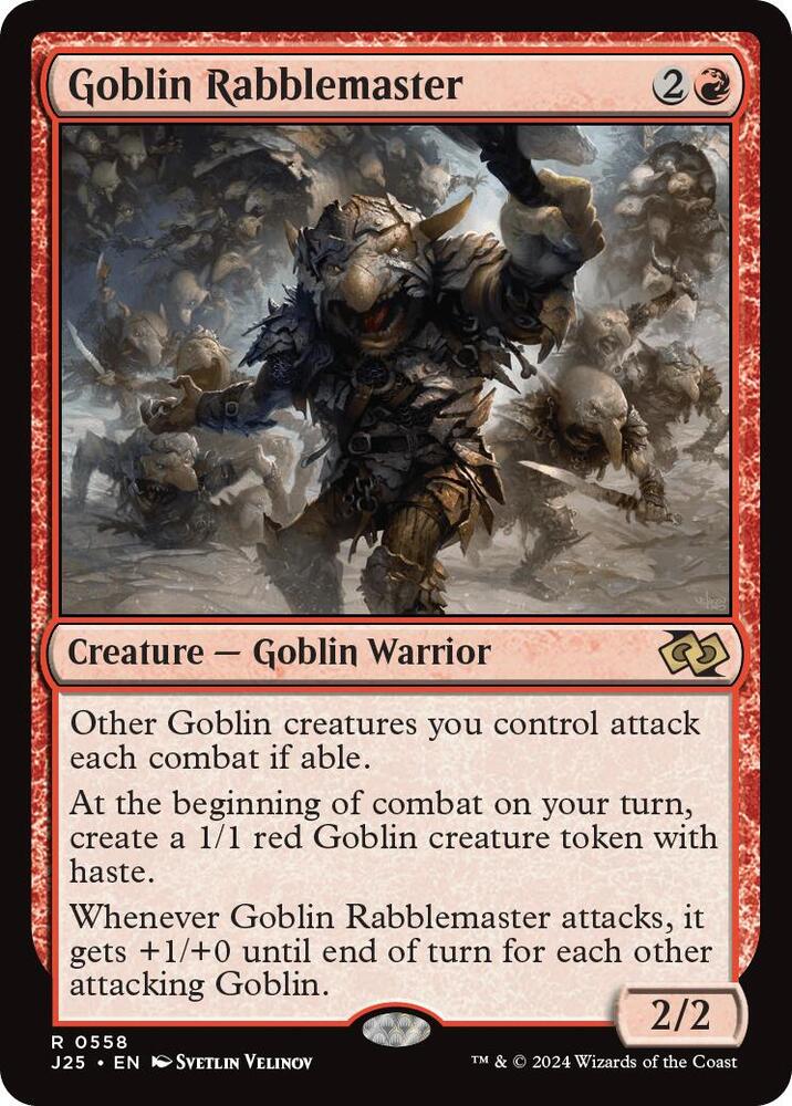 Goblin Rabblemaster [Foundations Jumpstart] 558