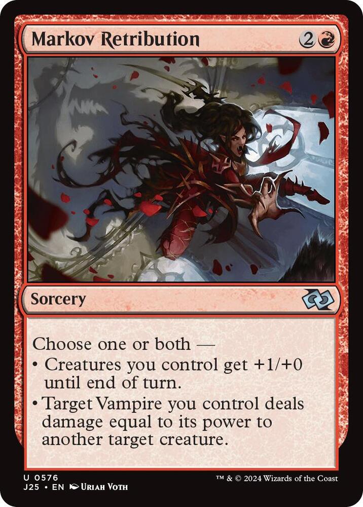 Markov Retribution [Foundations Jumpstart] 576