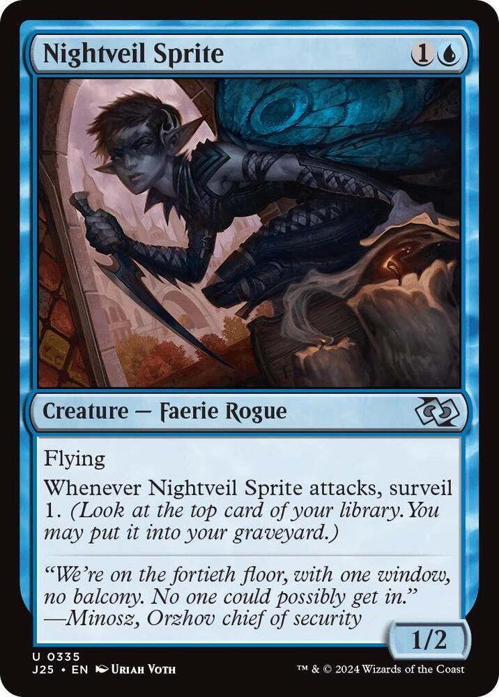 Nightveil Sprite [Foundations Jumpstart] 335