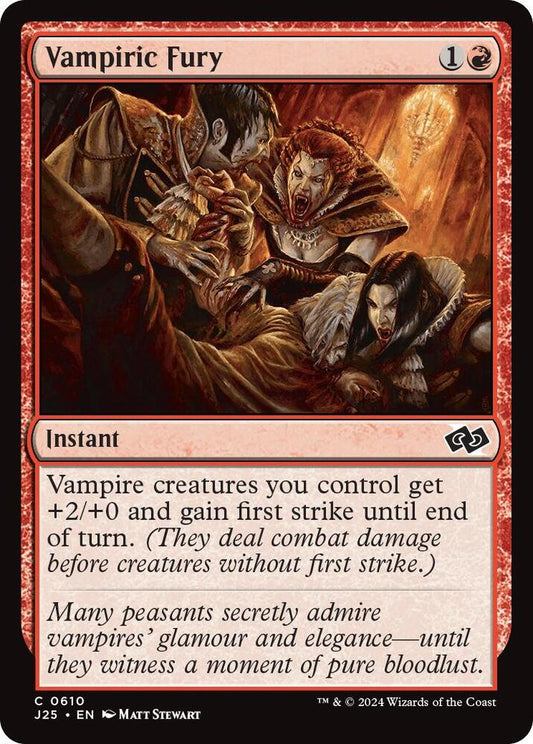 Vampiric Fury [Foundations Jumpstart] 610