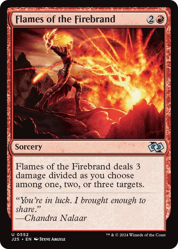 Flames of the Firebrand [Foundations Jumpstart] 552