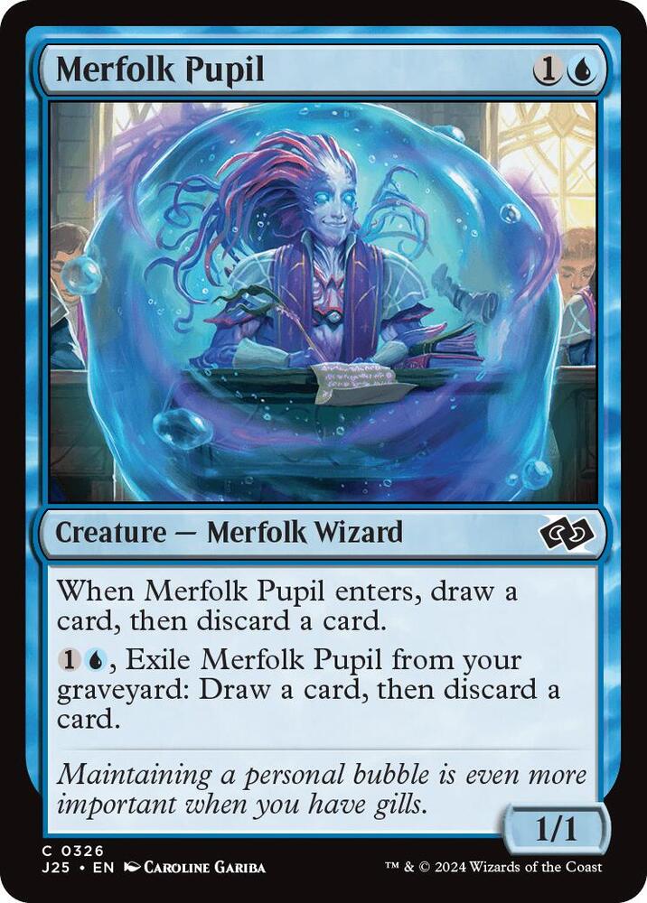 Merfolk Pupil [Foundations Jumpstart] 326