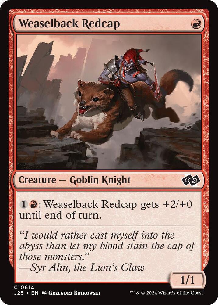 Weaselback Redcap [Foundations Jumpstart] 614