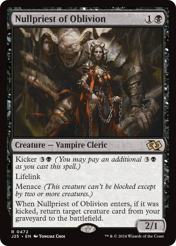 Nullpriest of Oblivion [Foundations Jumpstart] 472