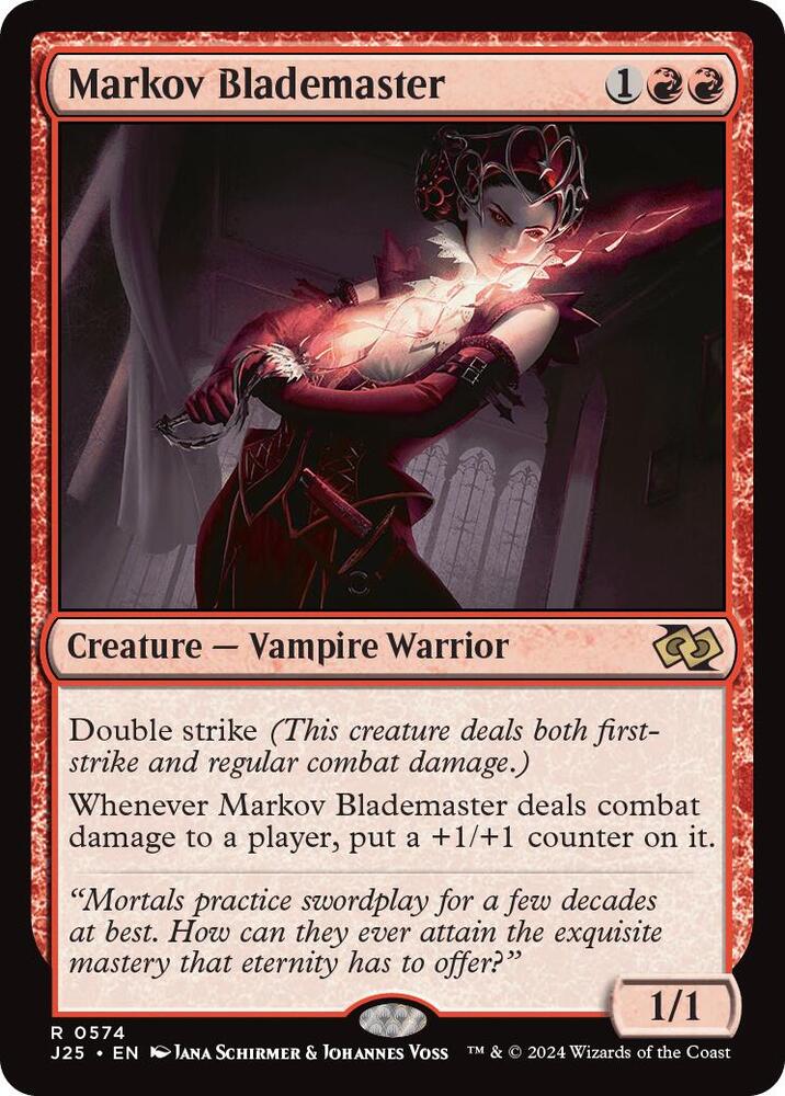 Markov Blademaster [Foundations Jumpstart] 574