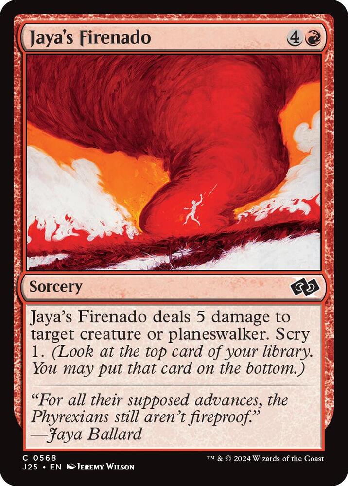 Jaya's Firenado [Foundations Jumpstart] 568