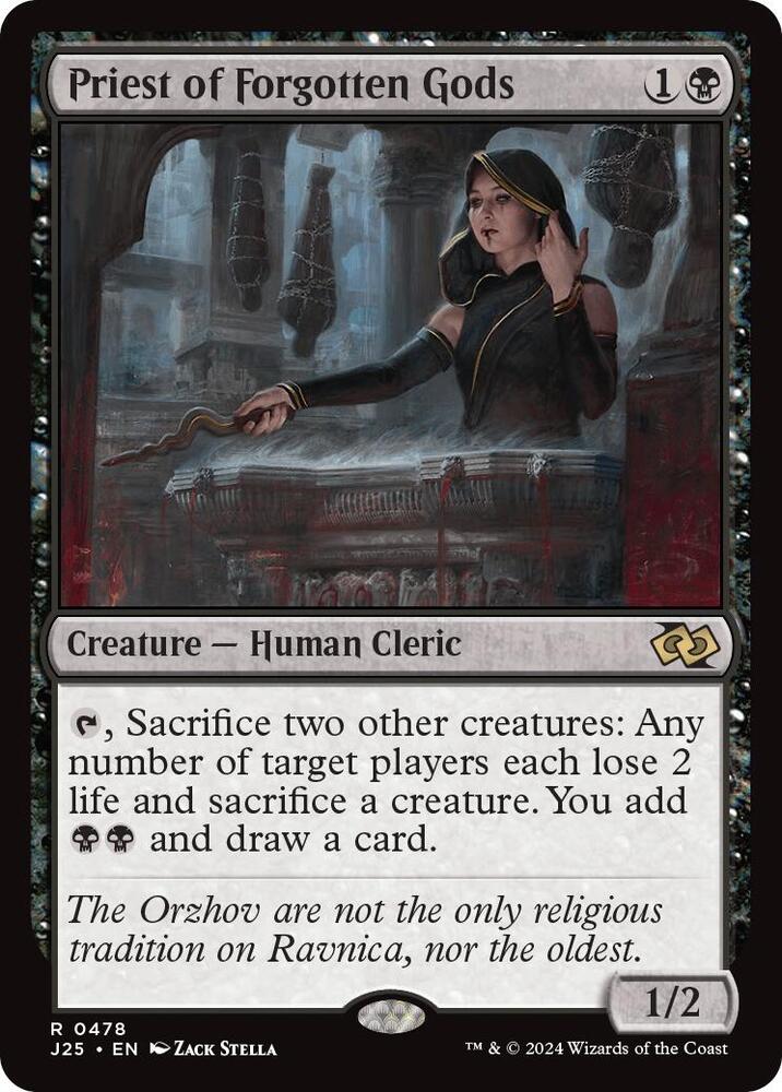 Priest of Forgotten Gods [Foundations Jumpstart] 478
