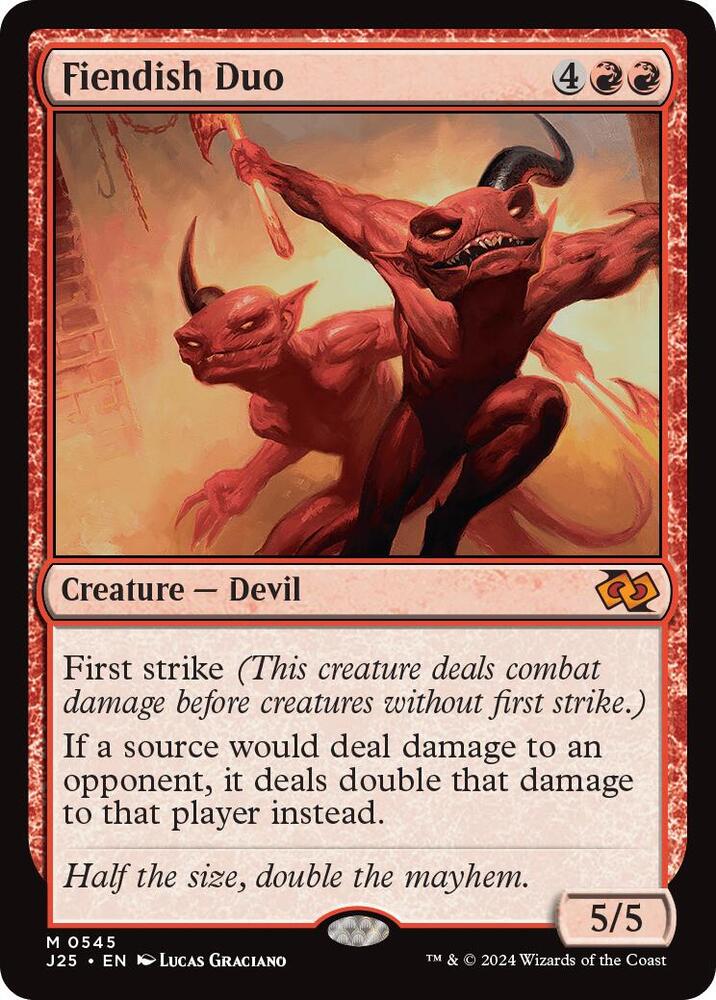 Fiendish Duo [Foundations Jumpstart] 545