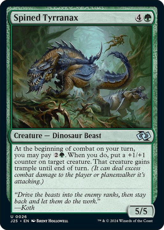 Spined Tyrranax [Foundations Jumpstart] 26