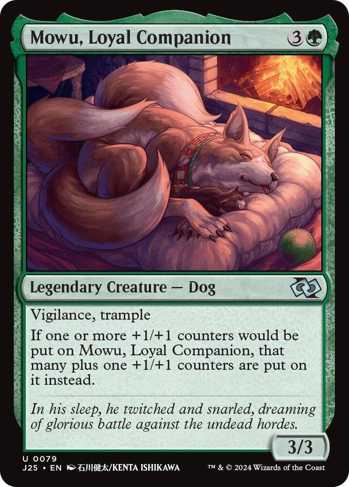 Mowu, Loyal Companion (Anime) [Foundations Jumpstart] 79