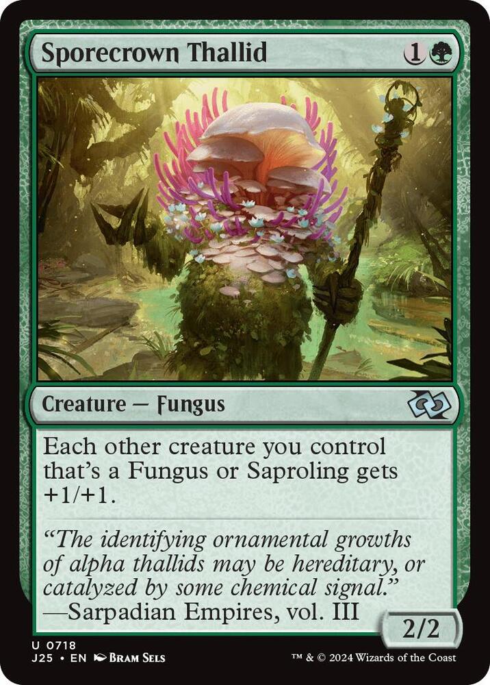 Sporecrown Thallid [Foundations Jumpstart] 718