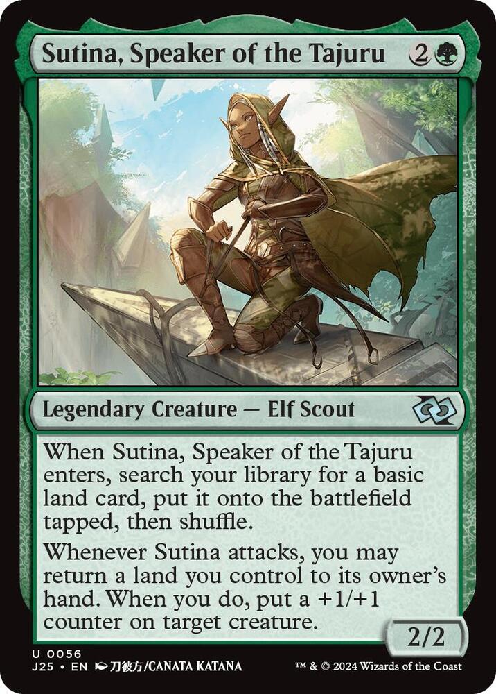 Sutina, Speaker of the Tajuru (Anime) [Foundations Jumpstart] 56
