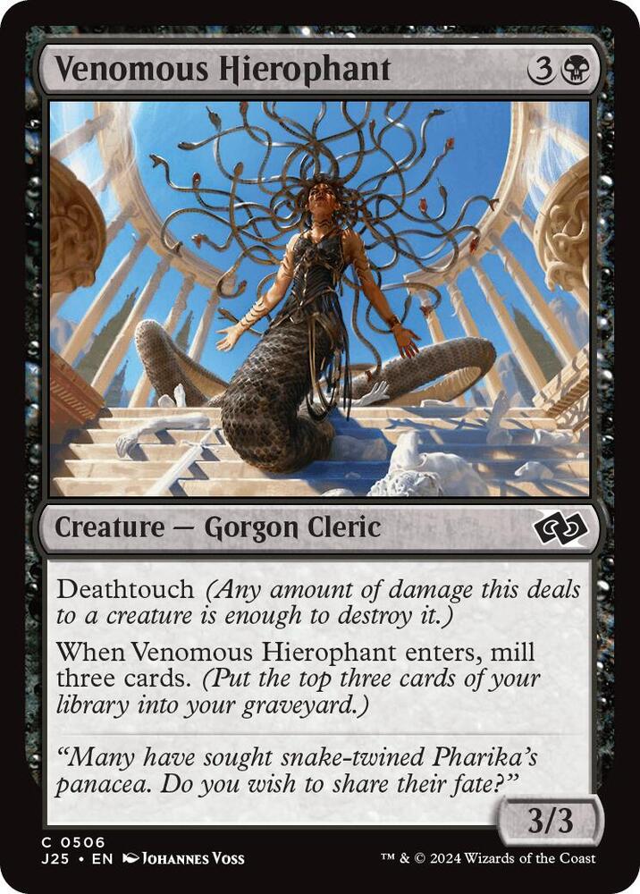 Venomous Hierophant [Foundations Jumpstart] 506