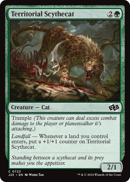 Territorial Scythecat [Foundations Jumpstart] 723