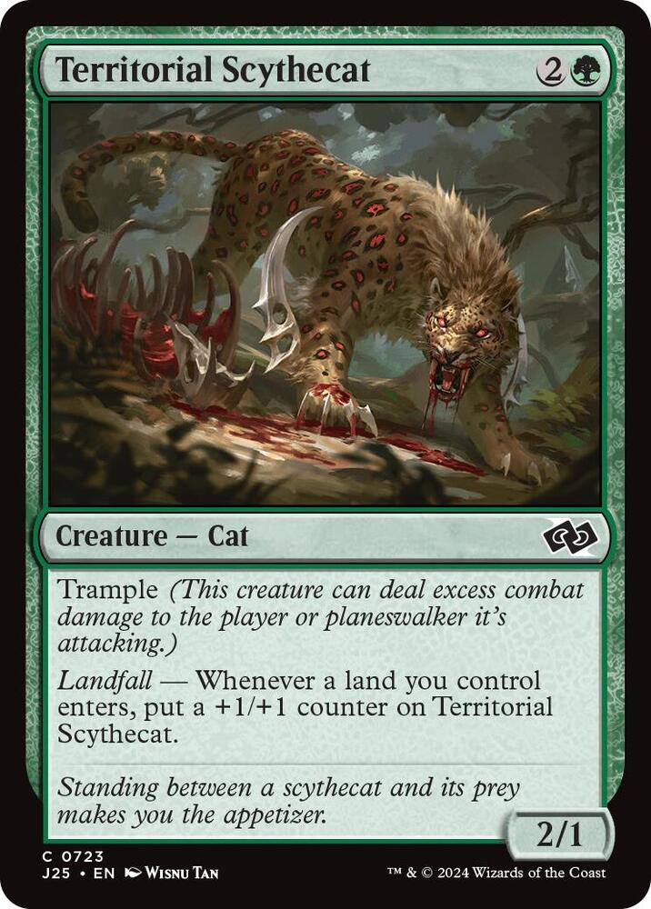Territorial Scythecat [Foundations Jumpstart] 723