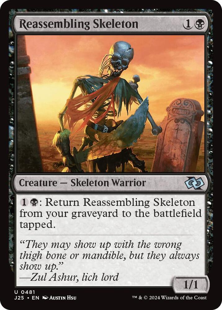 Reassembling Skeleton [Foundations Jumpstart] 481