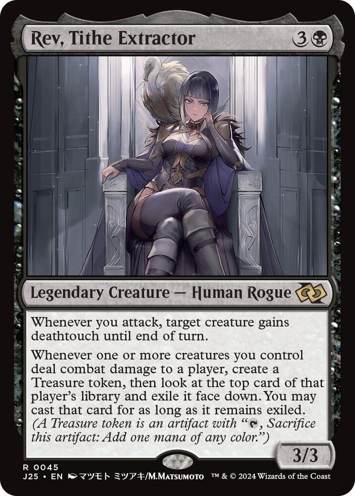 Rev, Tithe Extractor (Anime) [Foundations Jumpstart] 45