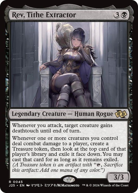 Rev, Tithe Extractor (Anime) [Foundations Jumpstart] 45