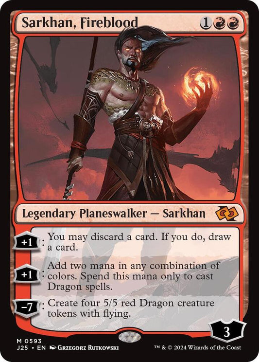 Sarkhan, Fireblood [Foundations Jumpstart] 593